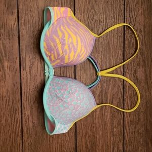 VS Sequin pushup bathingsuit top